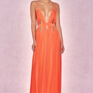 House of CB Orange dress